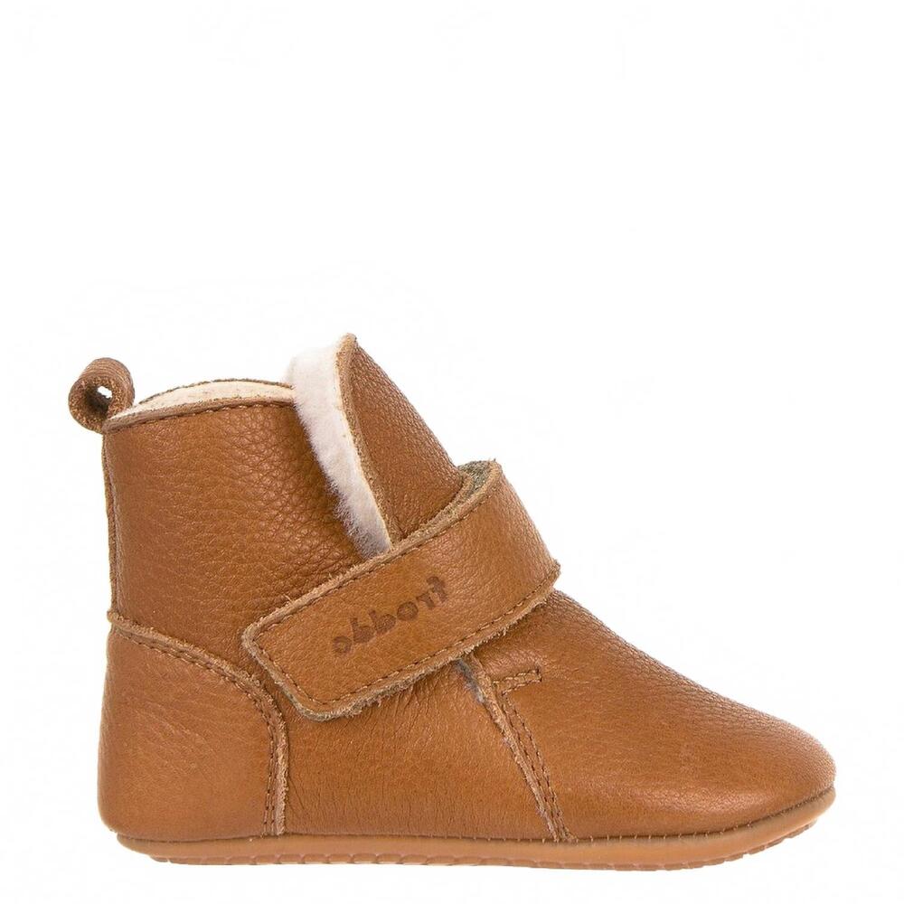 NEW FRODDO boys' ankle pre-walkers booties in brown